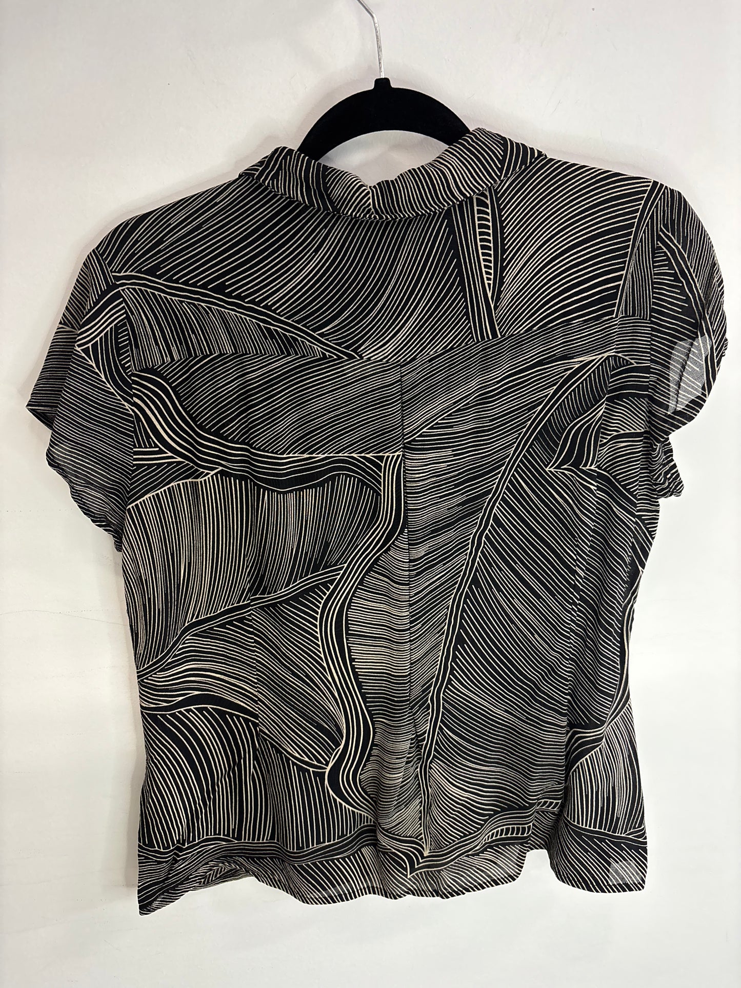 Chemise Noir Manche Courte NYGARD COLLECTION - Grandeur: 12