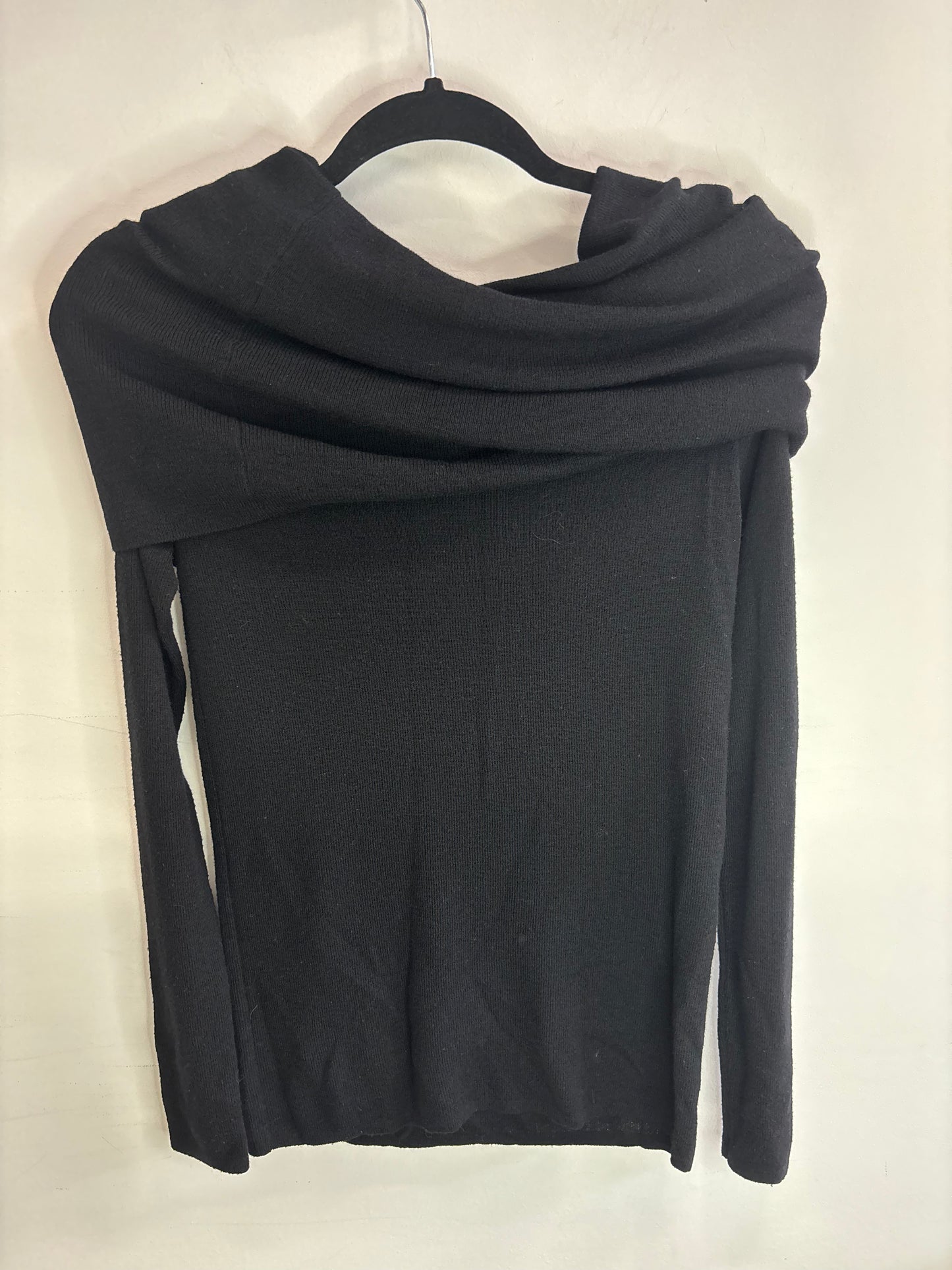 Chandail Noir avec Colle ZARA - Grandeur: Large