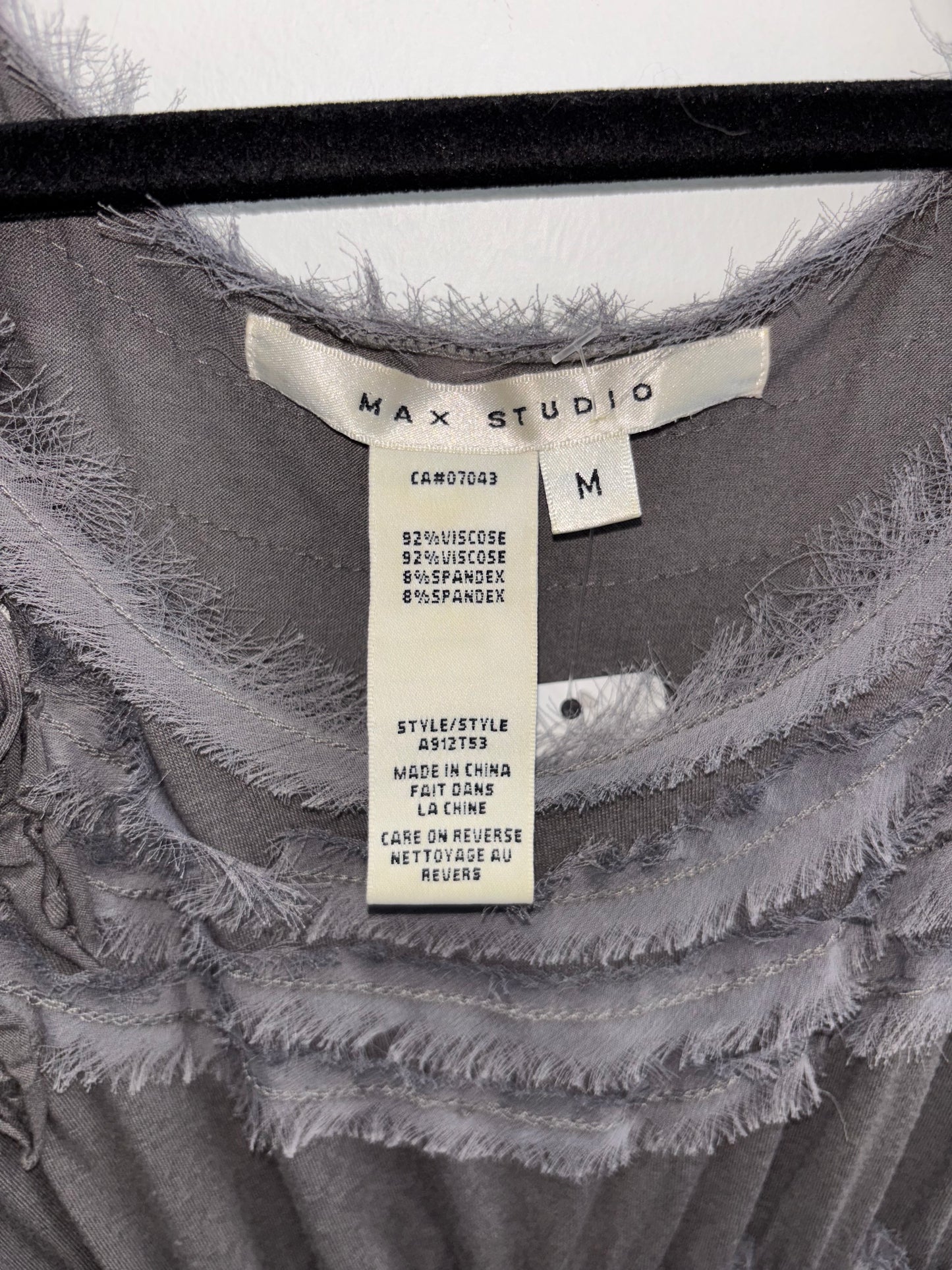 Robe Gris Dentelle MAX STUDIO - Grandeur: Medium