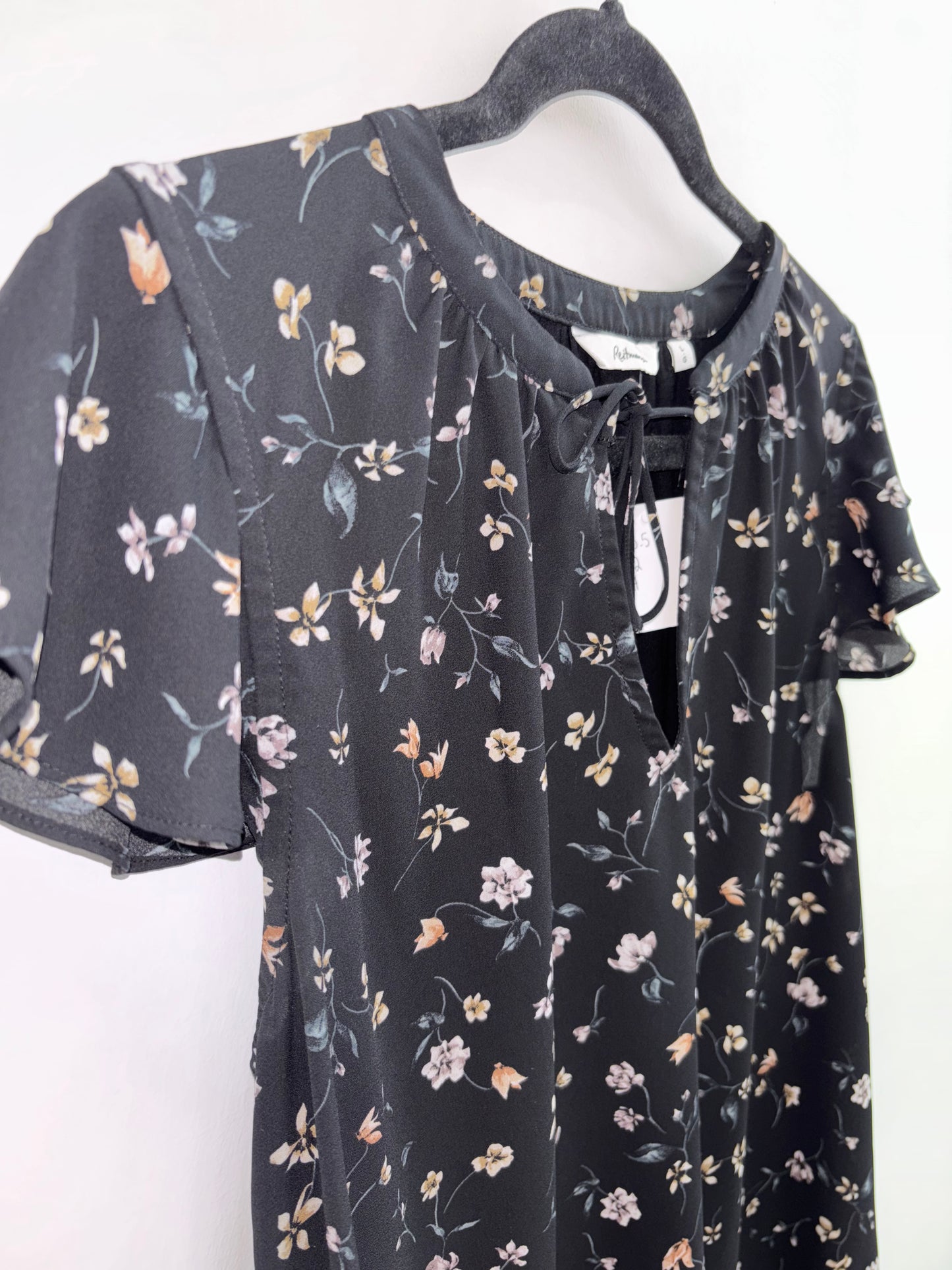 Chemise Fleuri Noir REITMANS - Grandeur: Large