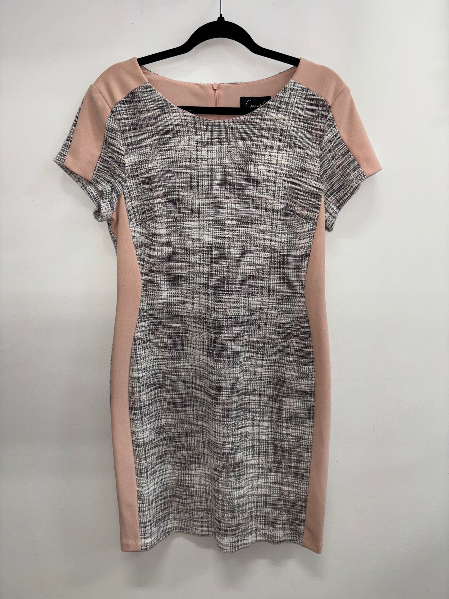 Robe Classique Gris & Rose CONNECTED APPAREL - Grandeur: 8
