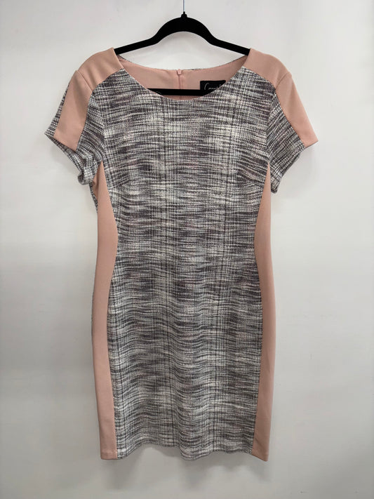 Robe Classique Gris & Rose CONNECTED APPAREL - Grandeur: 8