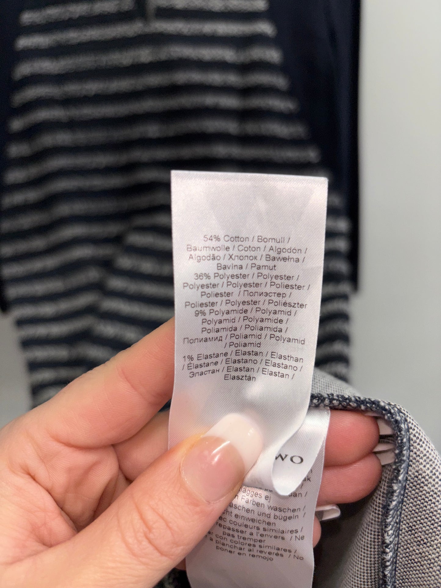 Robe Raillé Bleu Marin & Blanc PART TWO COPWHAGEN - Grandeur: Large