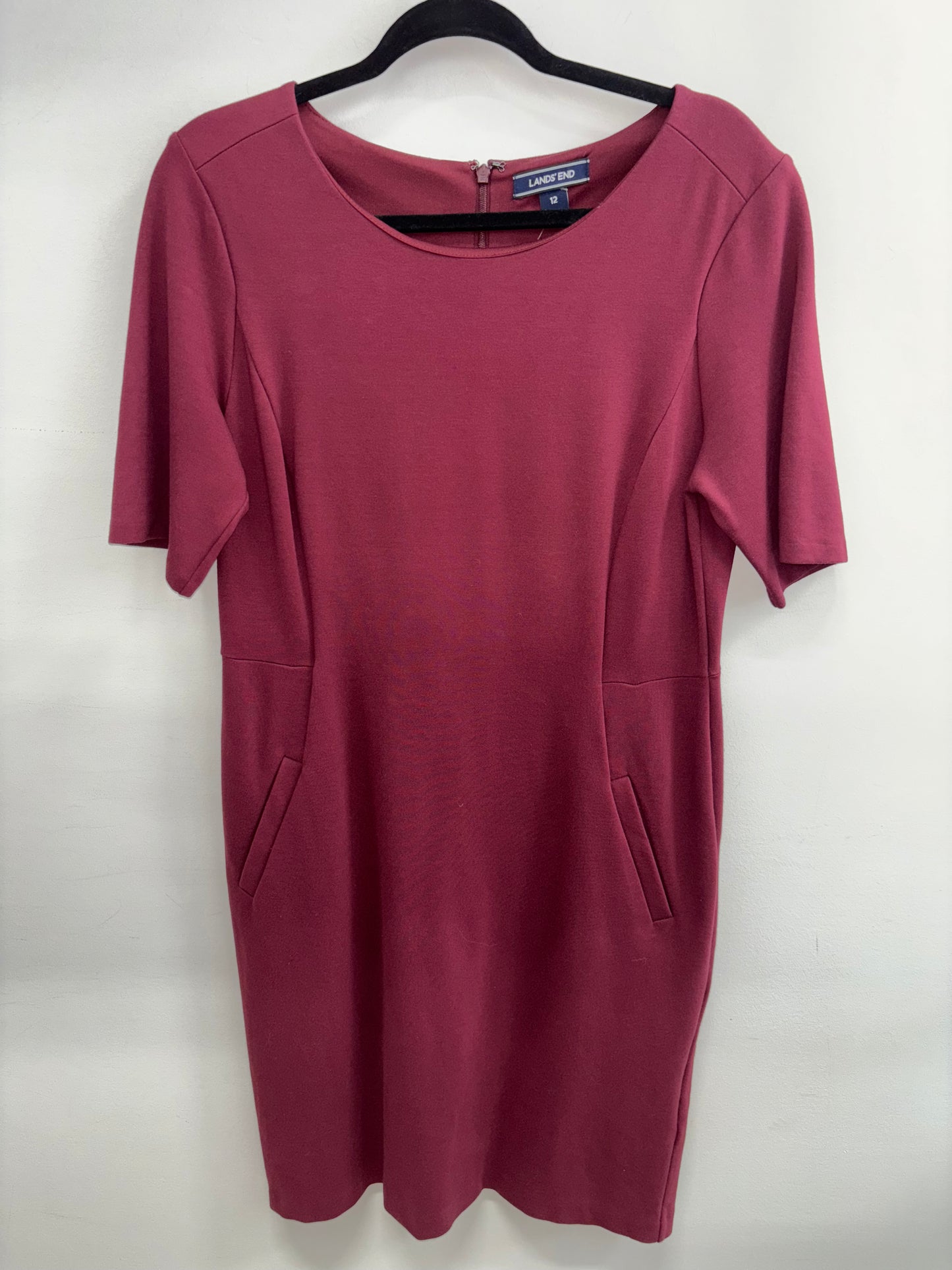 Robe Chic Bourgogne LANDS' END - Grandeur: 12