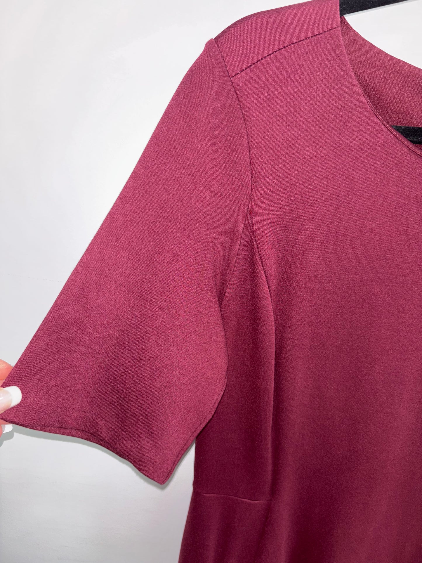 Robe Chic Bourgogne LANDS' END - Grandeur: 12