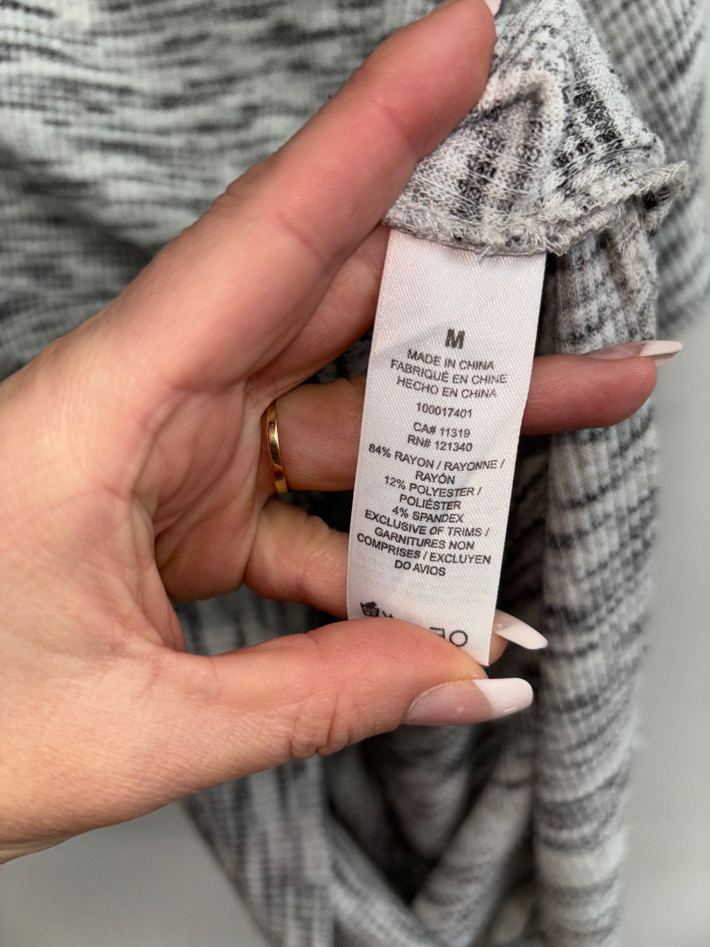 Robe / Tunique Gris DYNAMITE - Grandeur: Medium