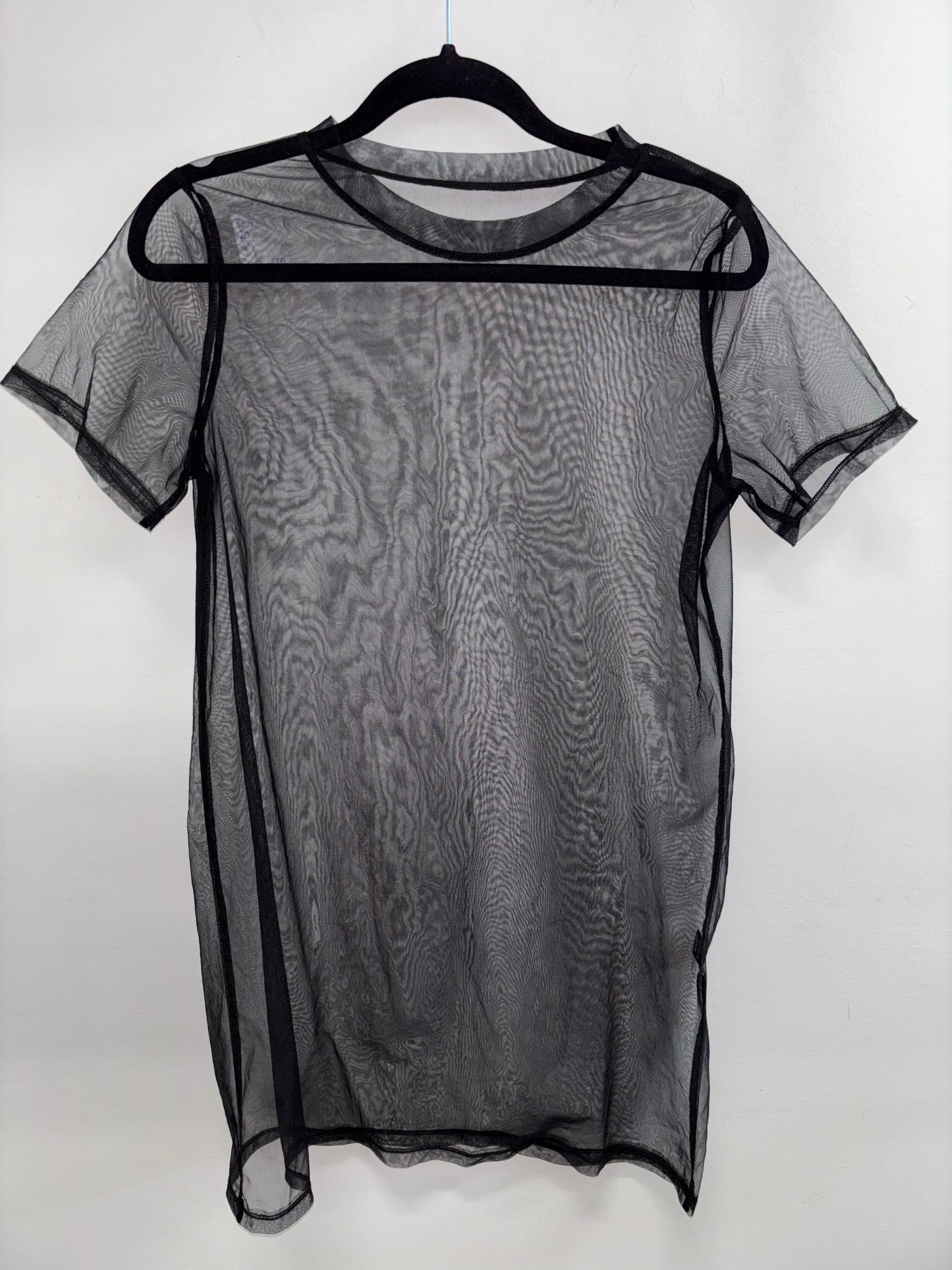 Robe En Tulle Transparente Noir SHEIN - Grandeur: Medium