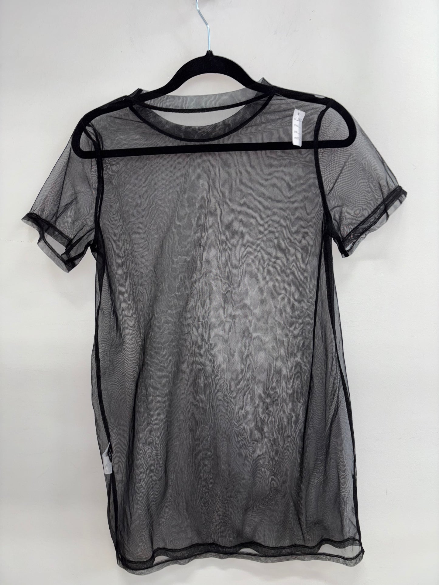 Robe En Tulle Transparente Noir SHEIN - Grandeur: Medium