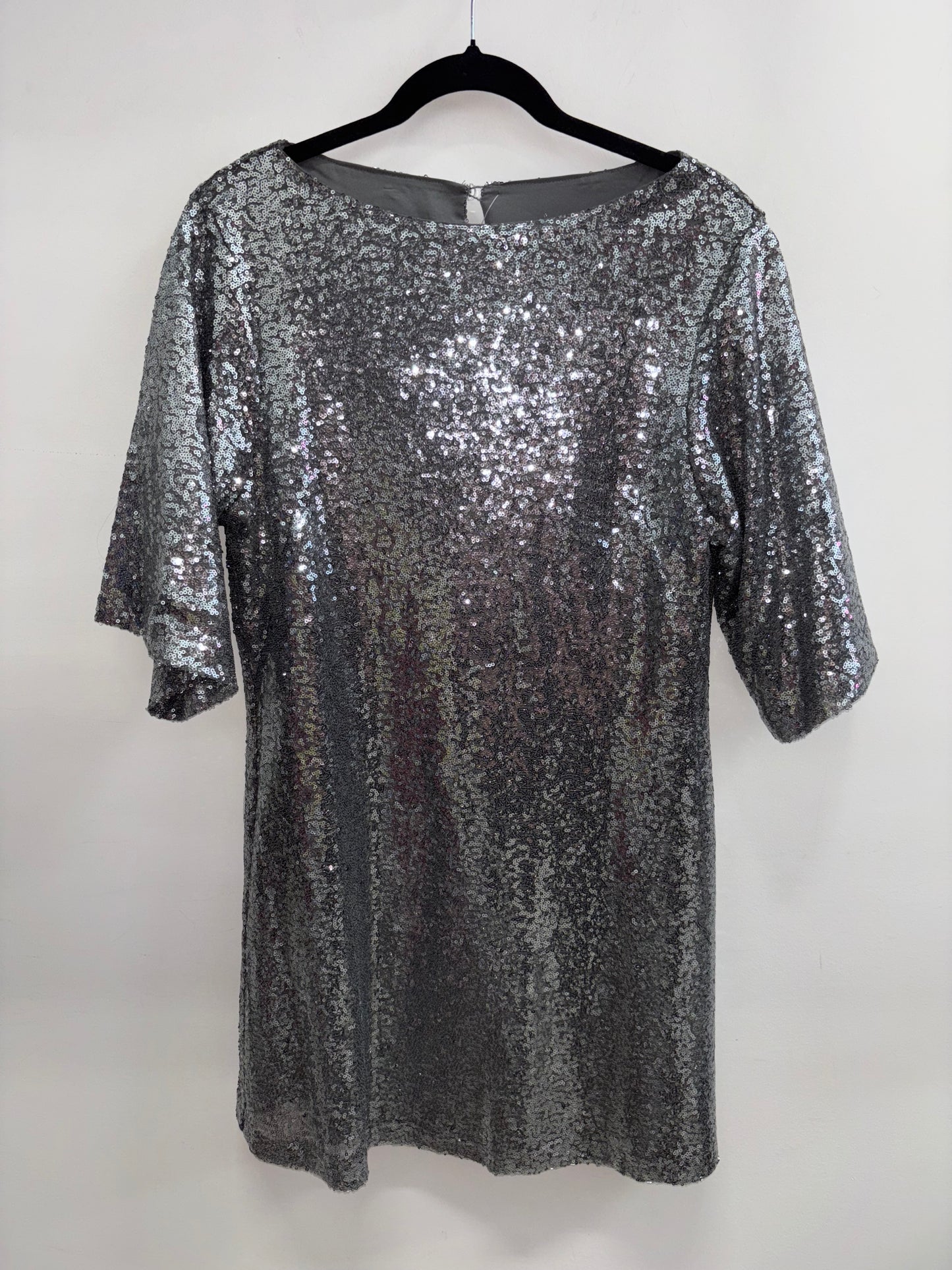 Robe Gris Paillette JOE FRESH