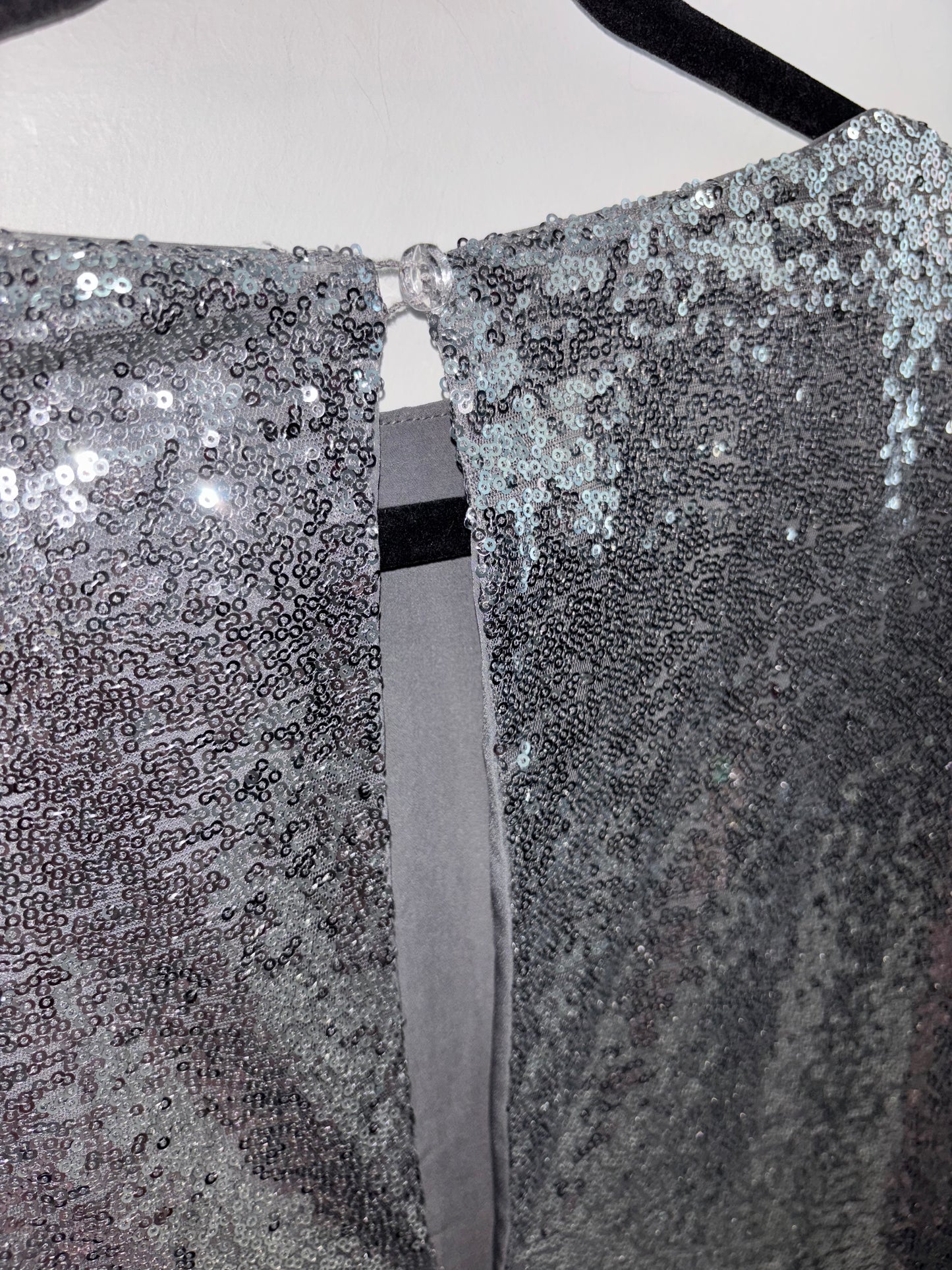 Robe Gris Paillette JOE FRESH