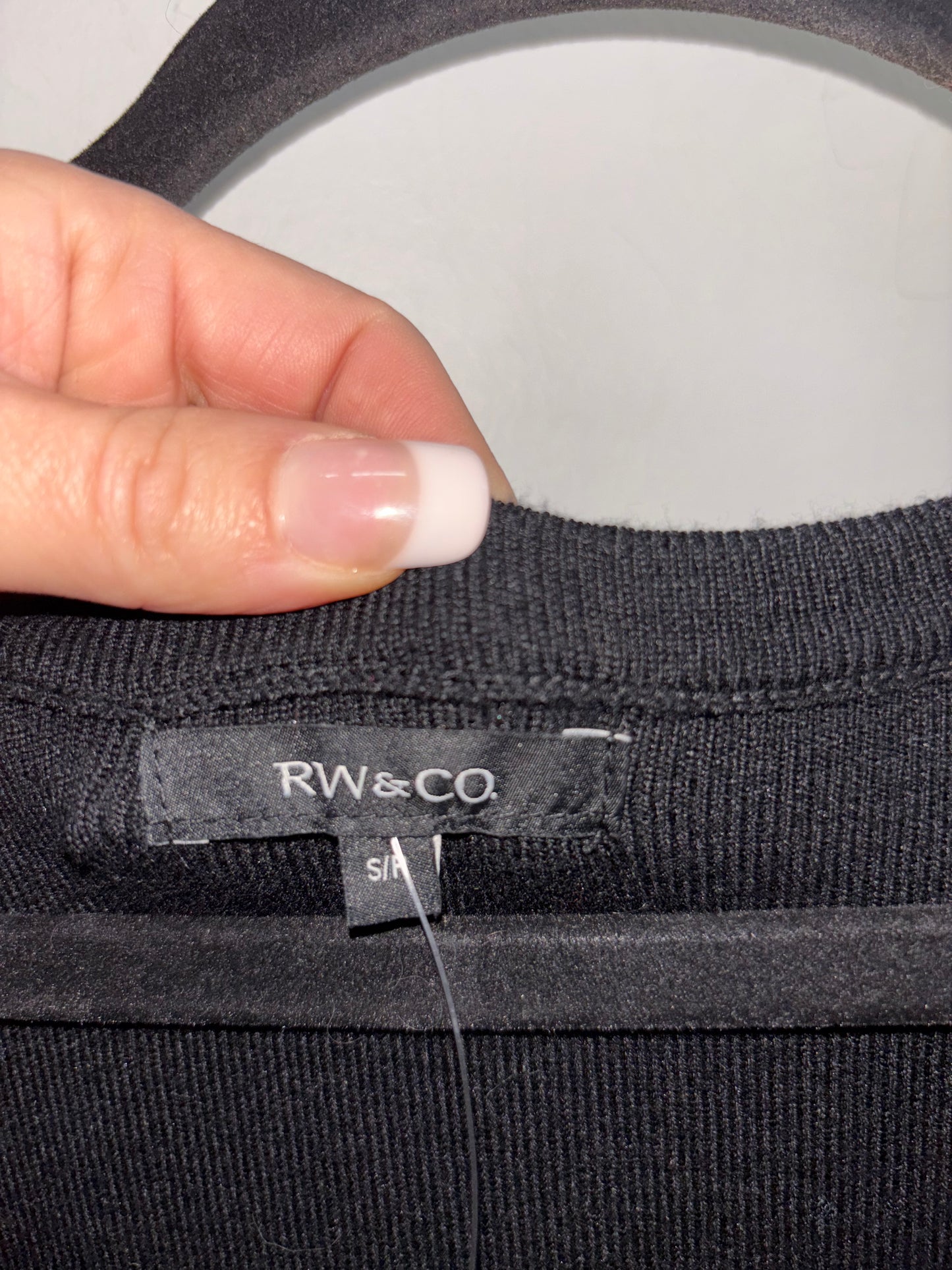 Robe épais noir & gris RW&CO. - Grandeur: Small