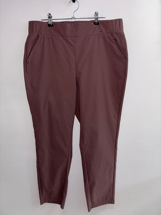 Pantalon Nylon Mauve Pastel MODERN AMBITION - Grandeur: Large