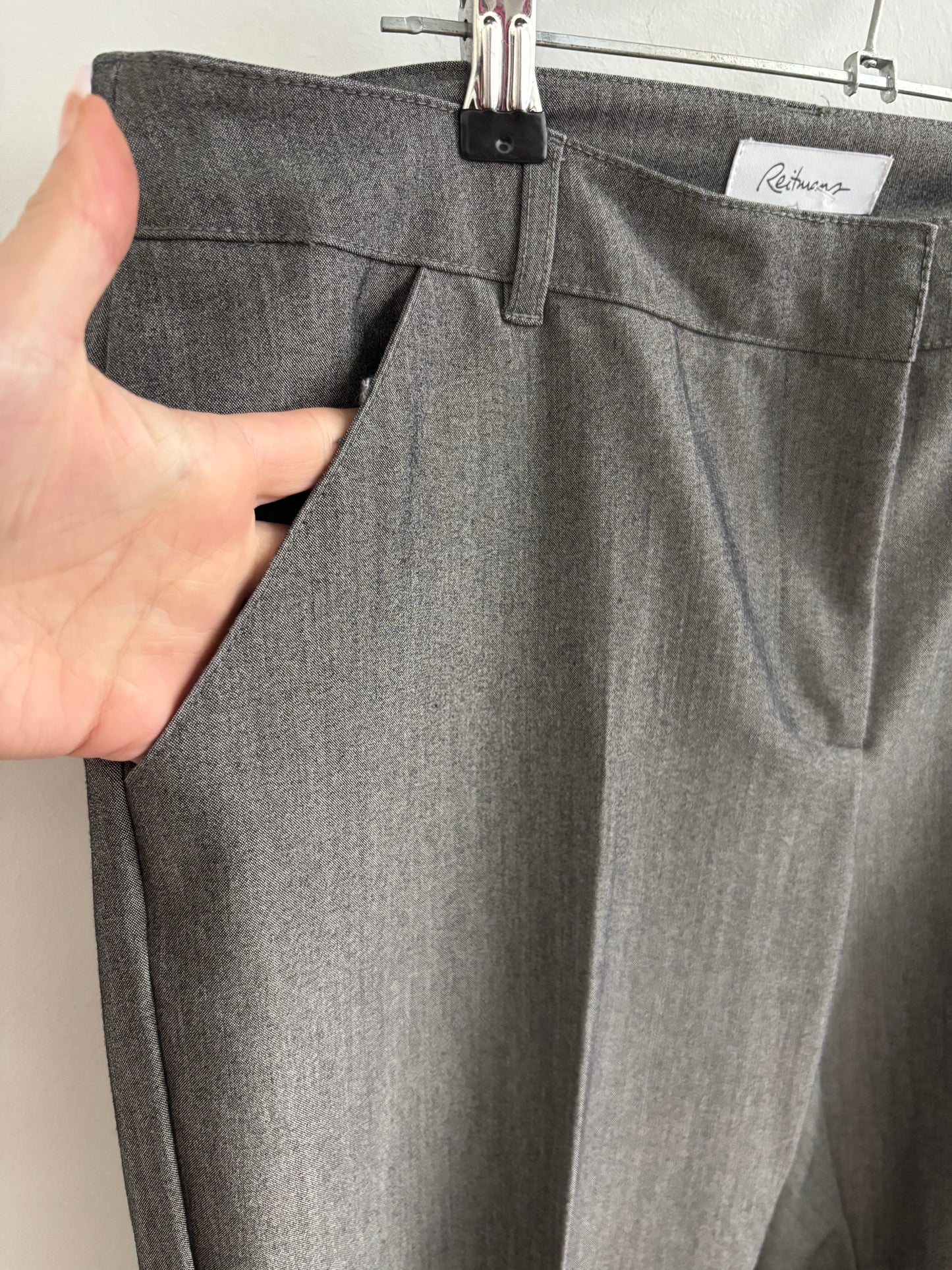 Pantalon Propre Gris Patte Large REITMANS - Grandeur: 10