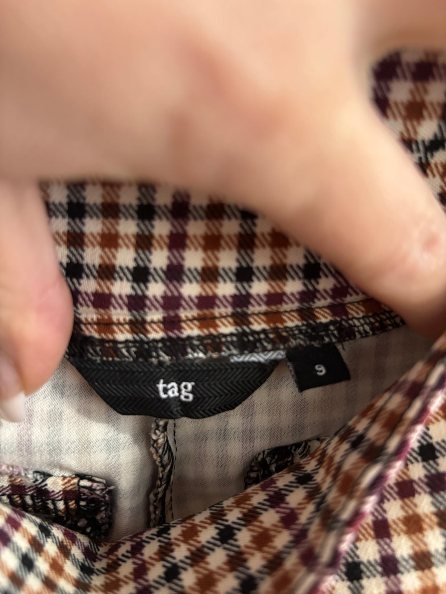 Pantalon Carotter Brun TAG - Grandeur: 9 (petit)