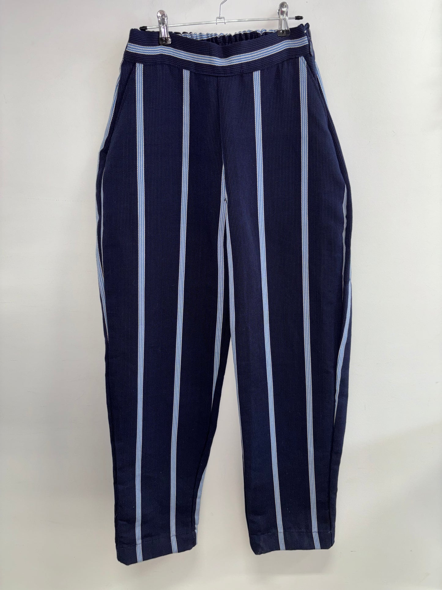 Pantalon Retro Raillé Bleu LAEL & CO. - Grandeur: Small