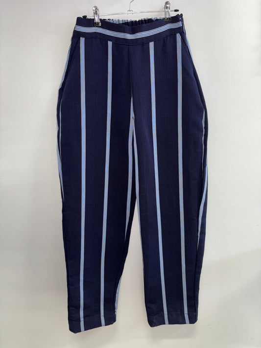 Pantalon Retro Raillé Bleu LAEL & CO. - Grandeur: Small