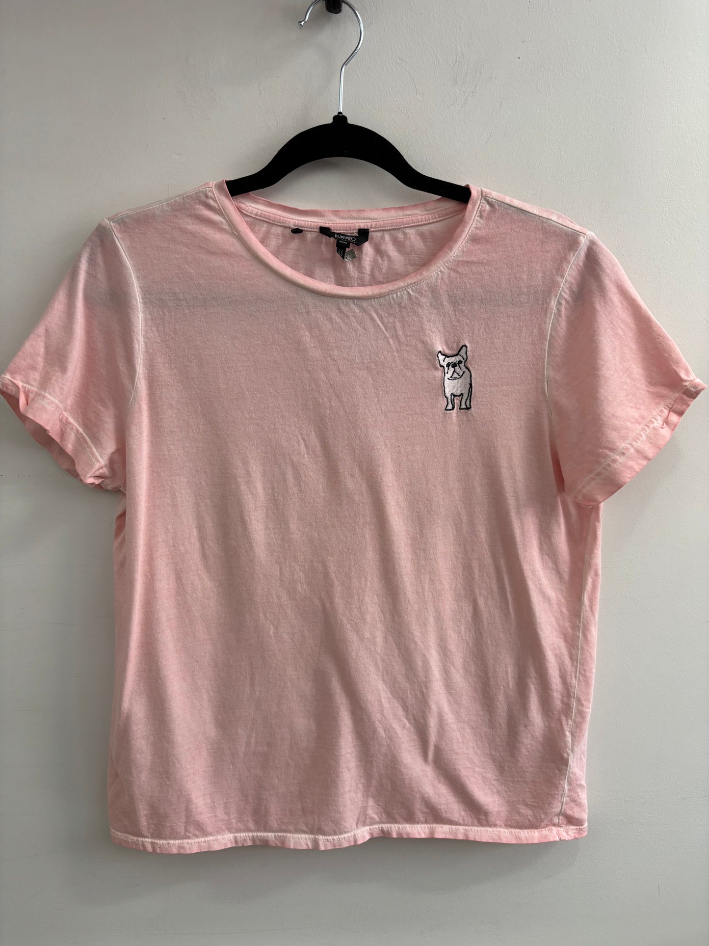 T-shirt Rose Chien BUFFALO - Grandeur: Medium