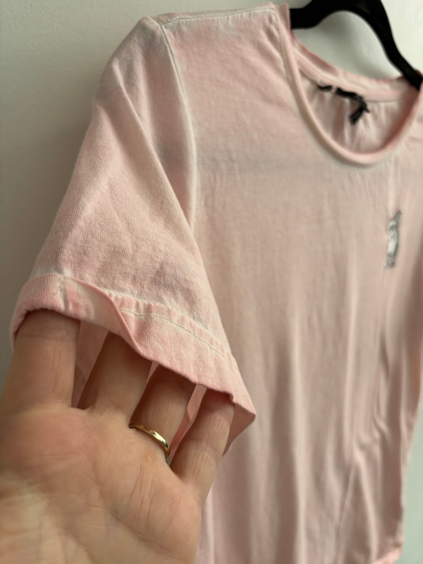 T-shirt Rose Chien BUFFALO - Grandeur: Medium