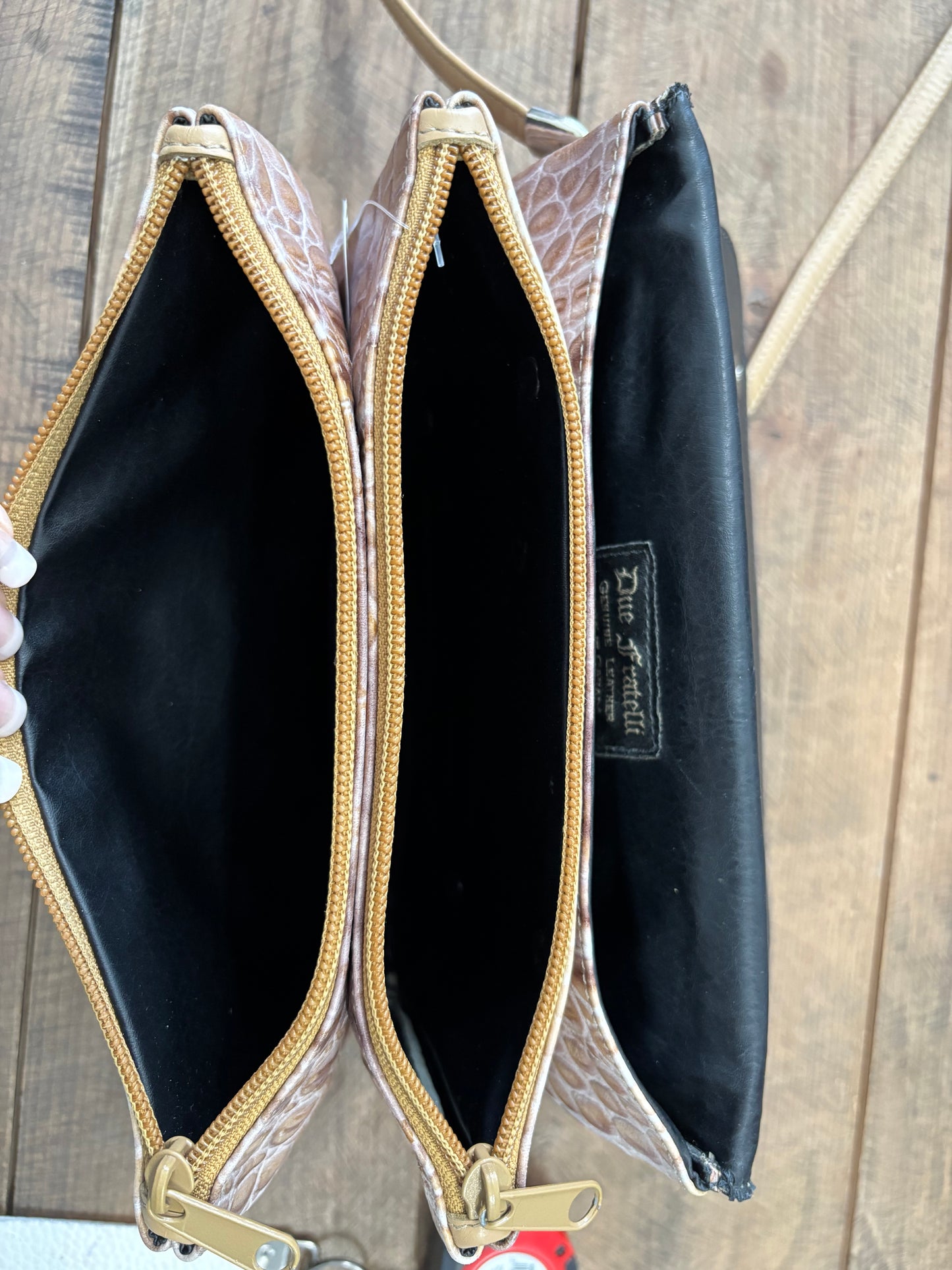 Sac a Main DUE FRATELLI - Beige Vintage