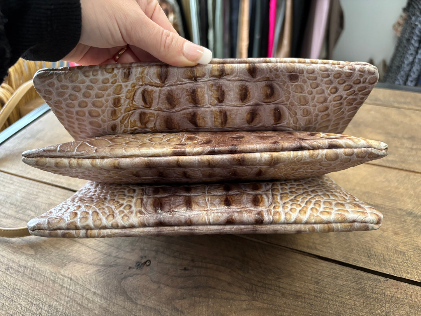 Sac a Main DUE FRATELLI - Beige Vintage