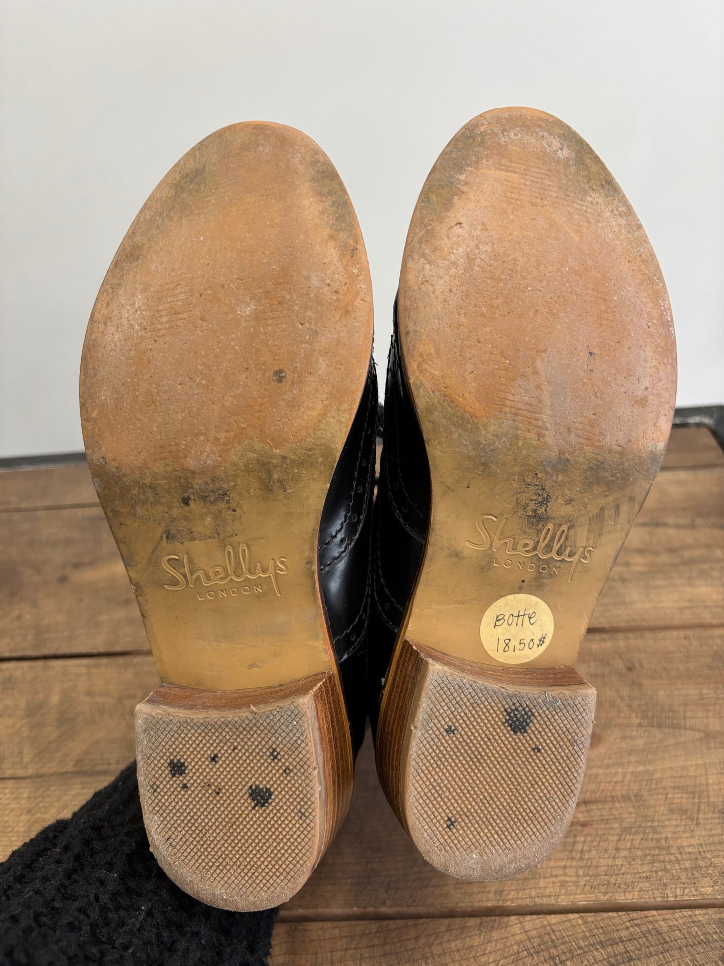 Bottions Noir Chic SHELLY'S LONDON