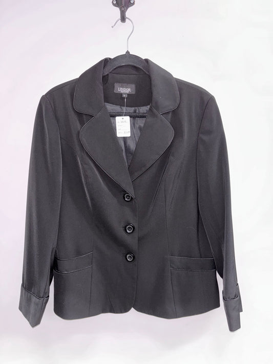 Blazer Classique Noir LINDOR PETITE - Grandeur: 12