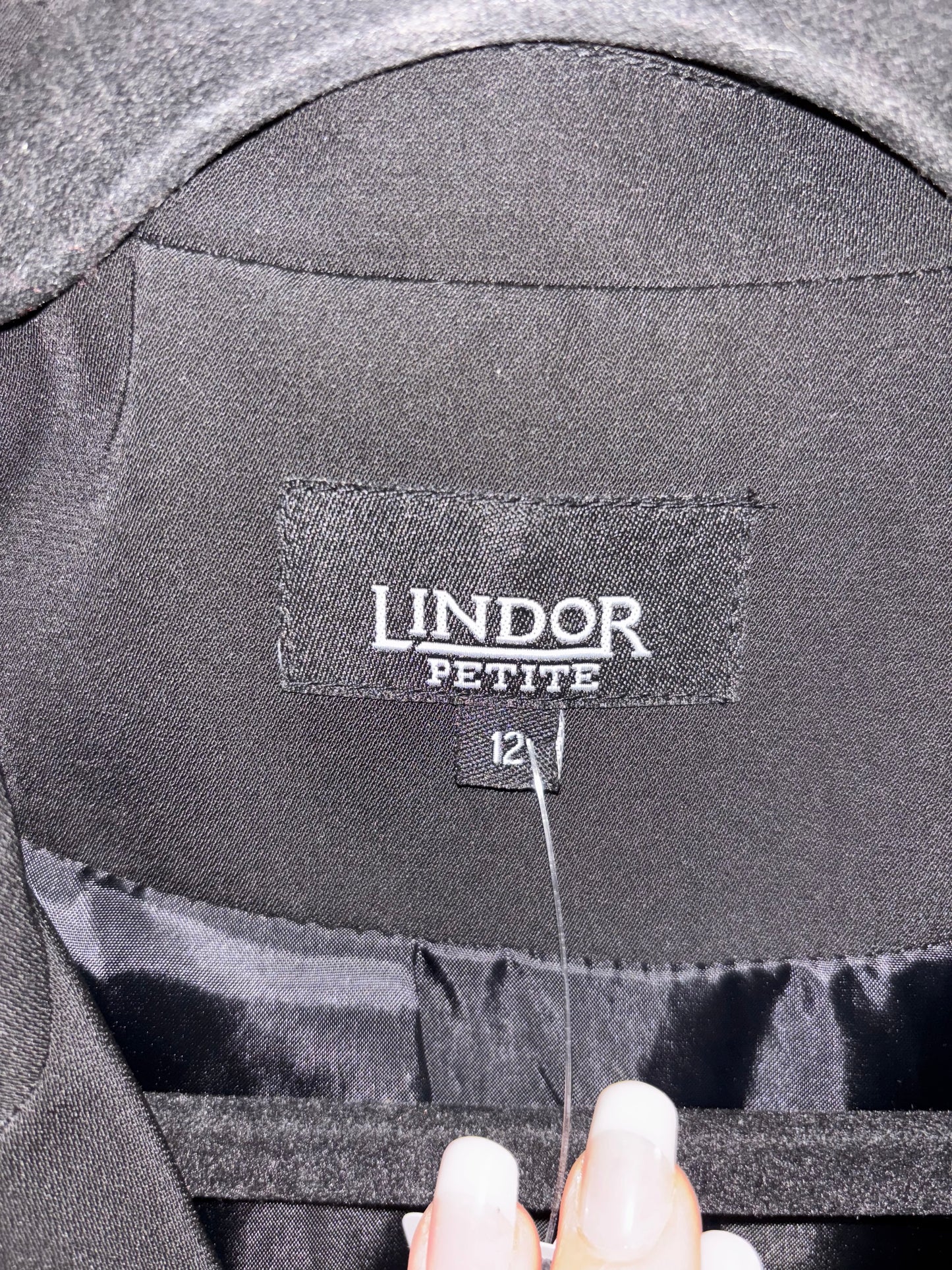Blazer Classique Noir LINDOR PETITE - Grandeur: 12