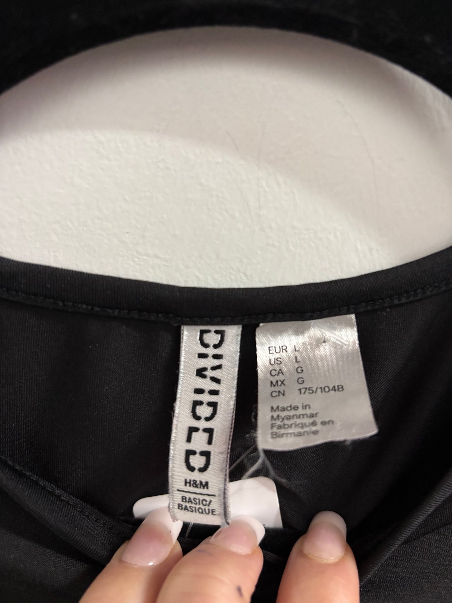 T-shirt Noir DIVIDED - Grandeur: Large