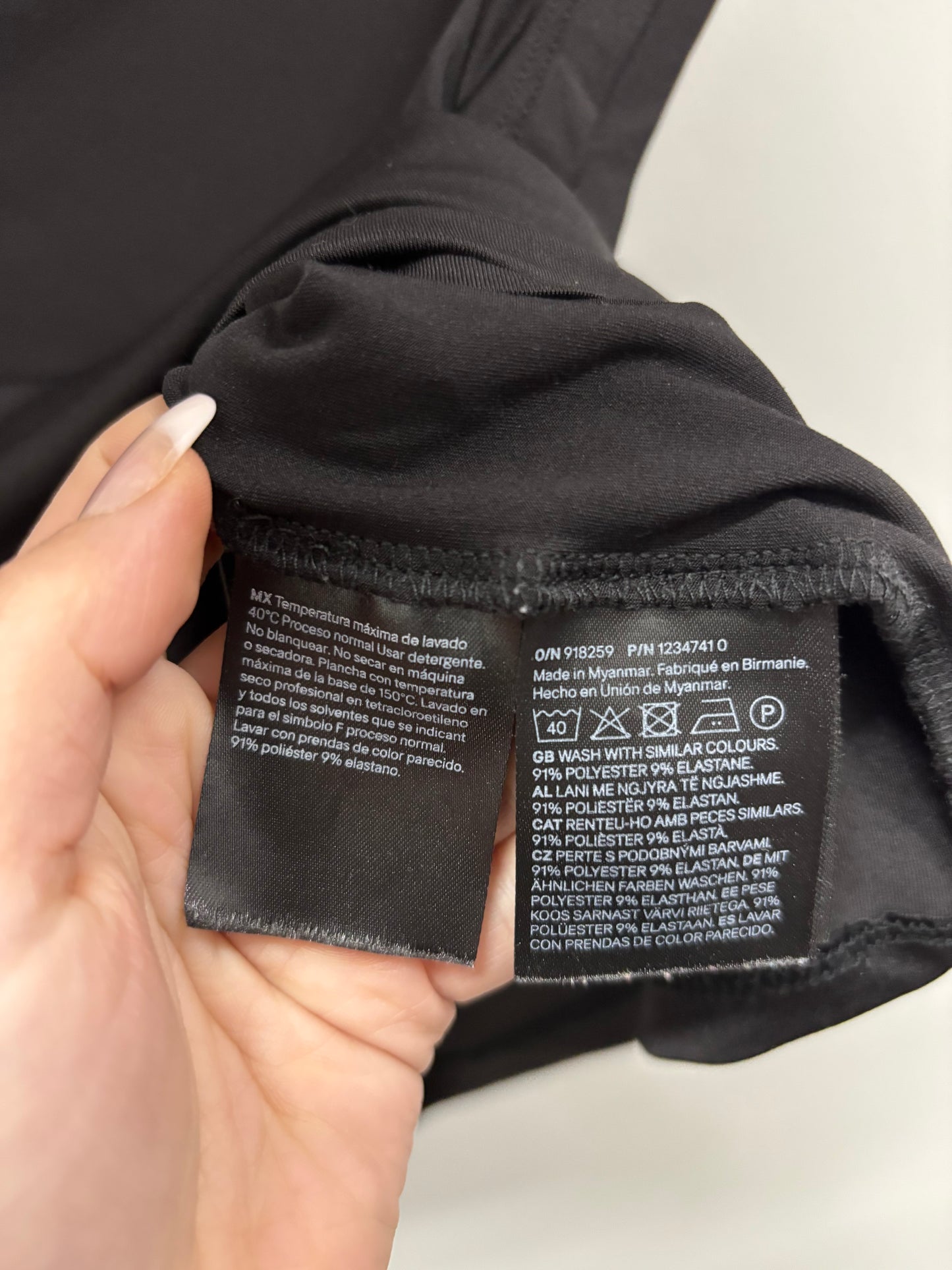 T-shirt Noir DIVIDED - Grandeur: Large