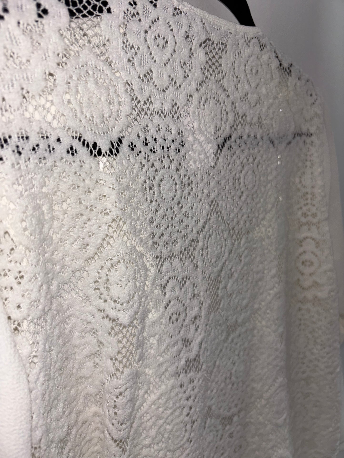 Veste Blanche Dentelle SUXY SHIER - Grandeur: XLarge