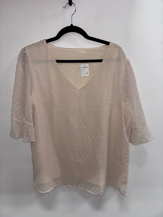 Blouse Creme SHEIN - Grandeur: XXL