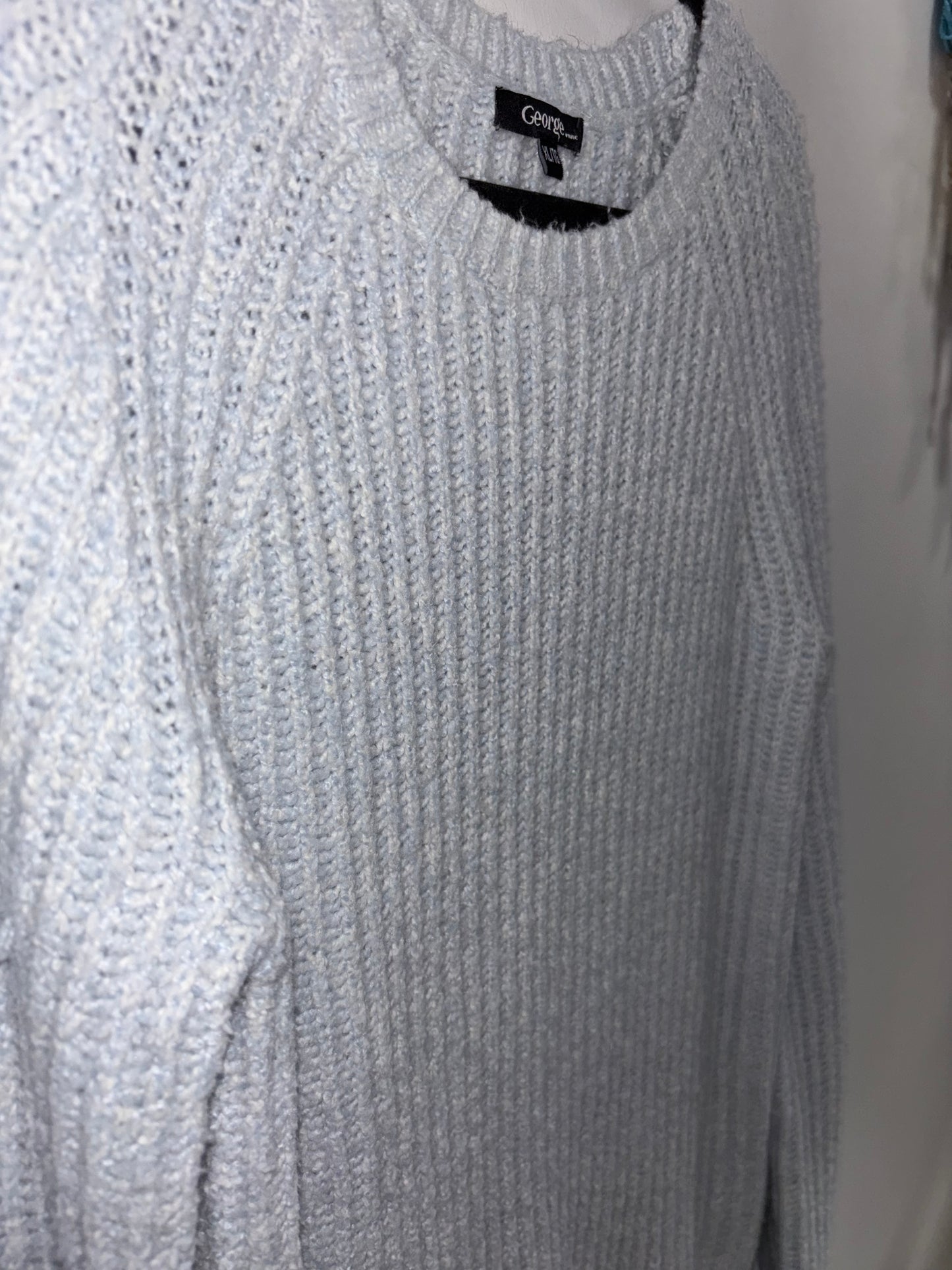 Tricot Bleu Pâle GEORGE - Grandeur: XLarge