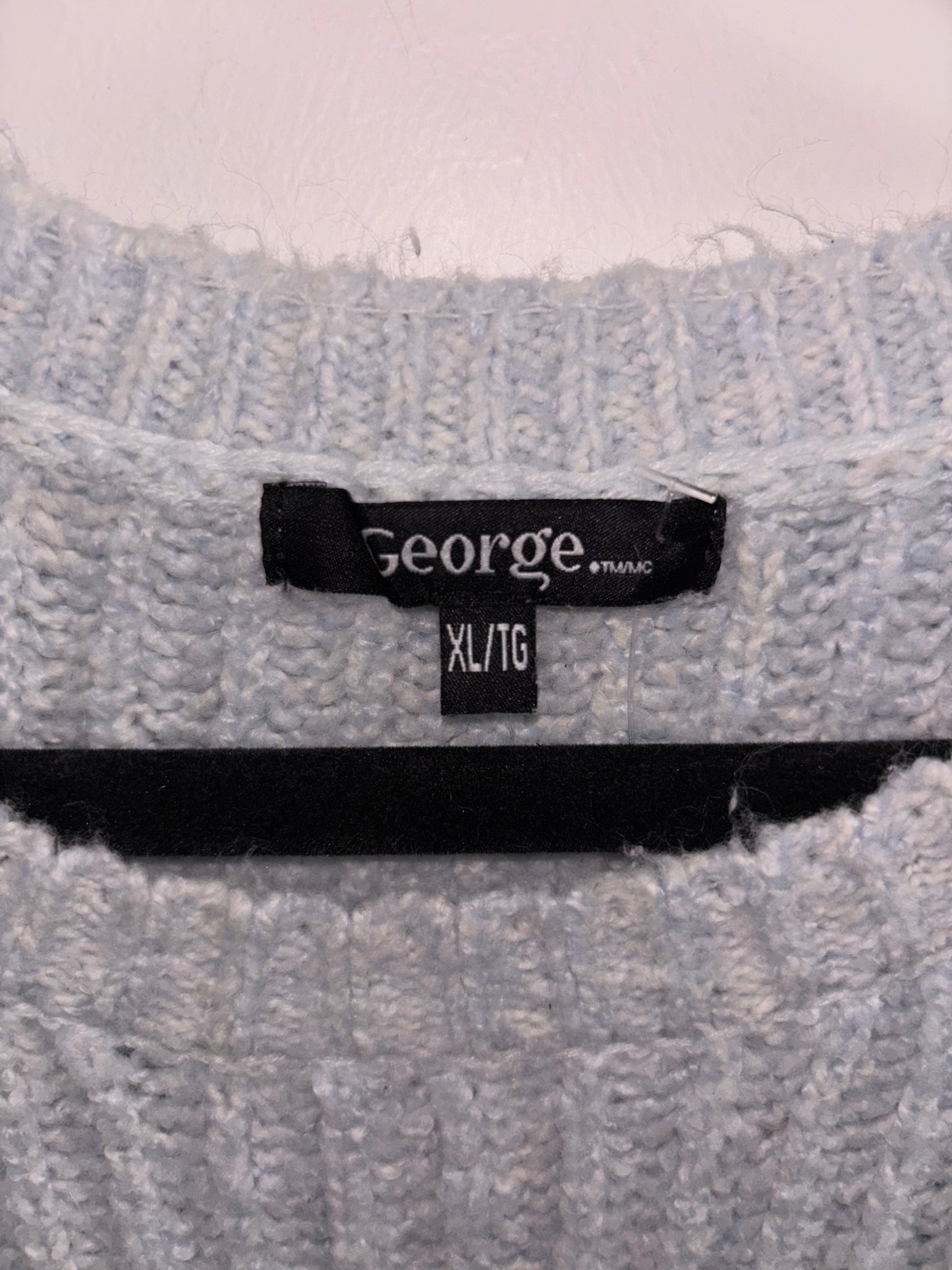 Tricot Bleu Pâle GEORGE - Grandeur: XLarge