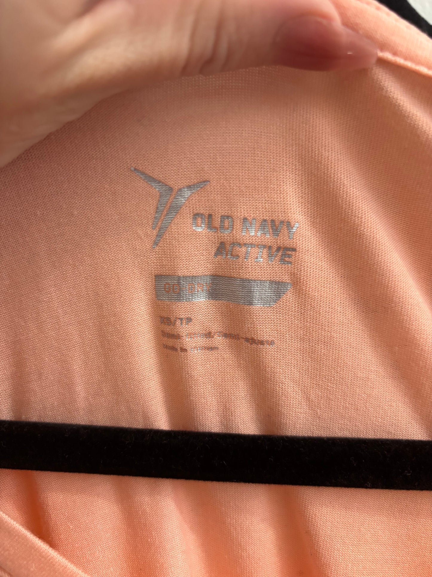 T-shirt Orange OLD NAVY ACTIVE - Grandeur: XSmall