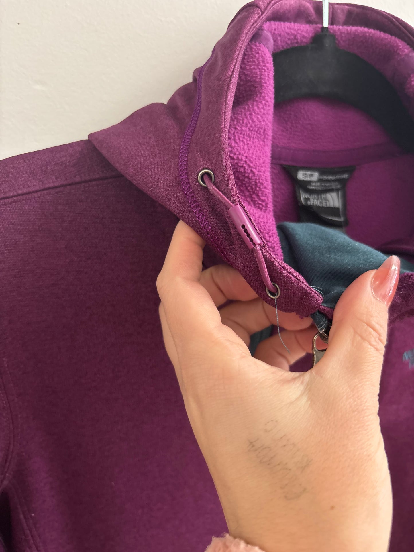 Coton Ouaté Mauve THE NORTH FACE - Grandeur: Small