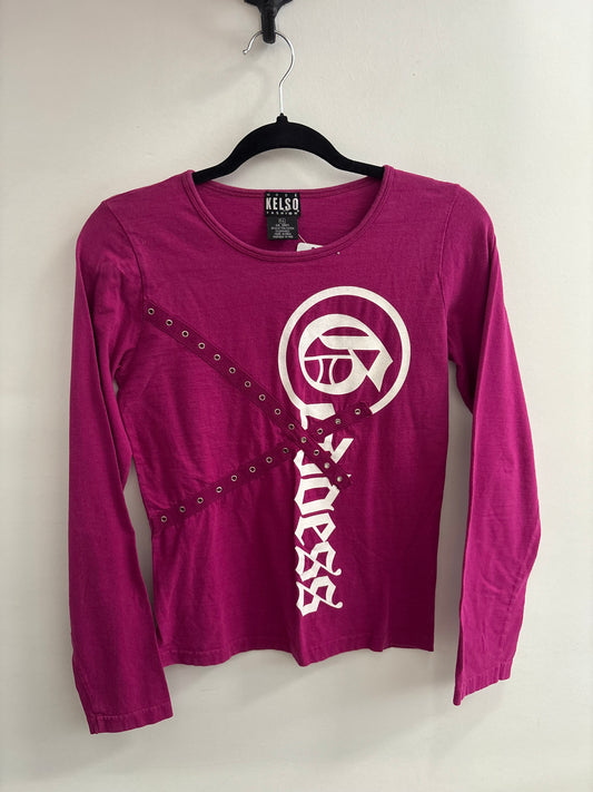 Haut Manche Longue Rose MODE KELSO FASHION - Grandeur: Small