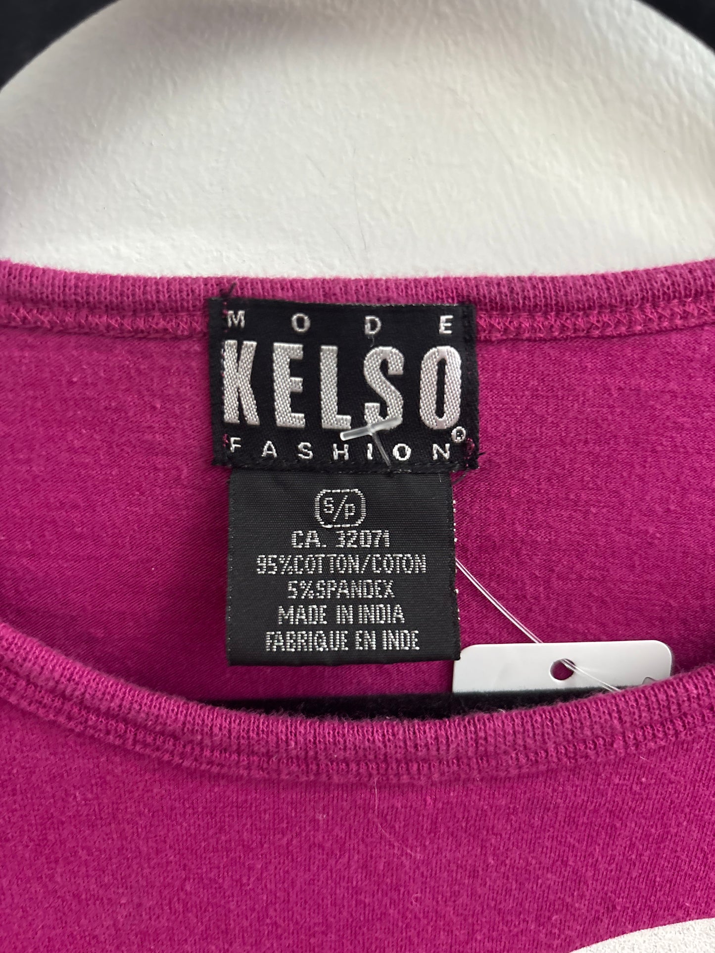 Haut Manche Longue Rose MODE KELSO FASHION - Grandeur: Small
