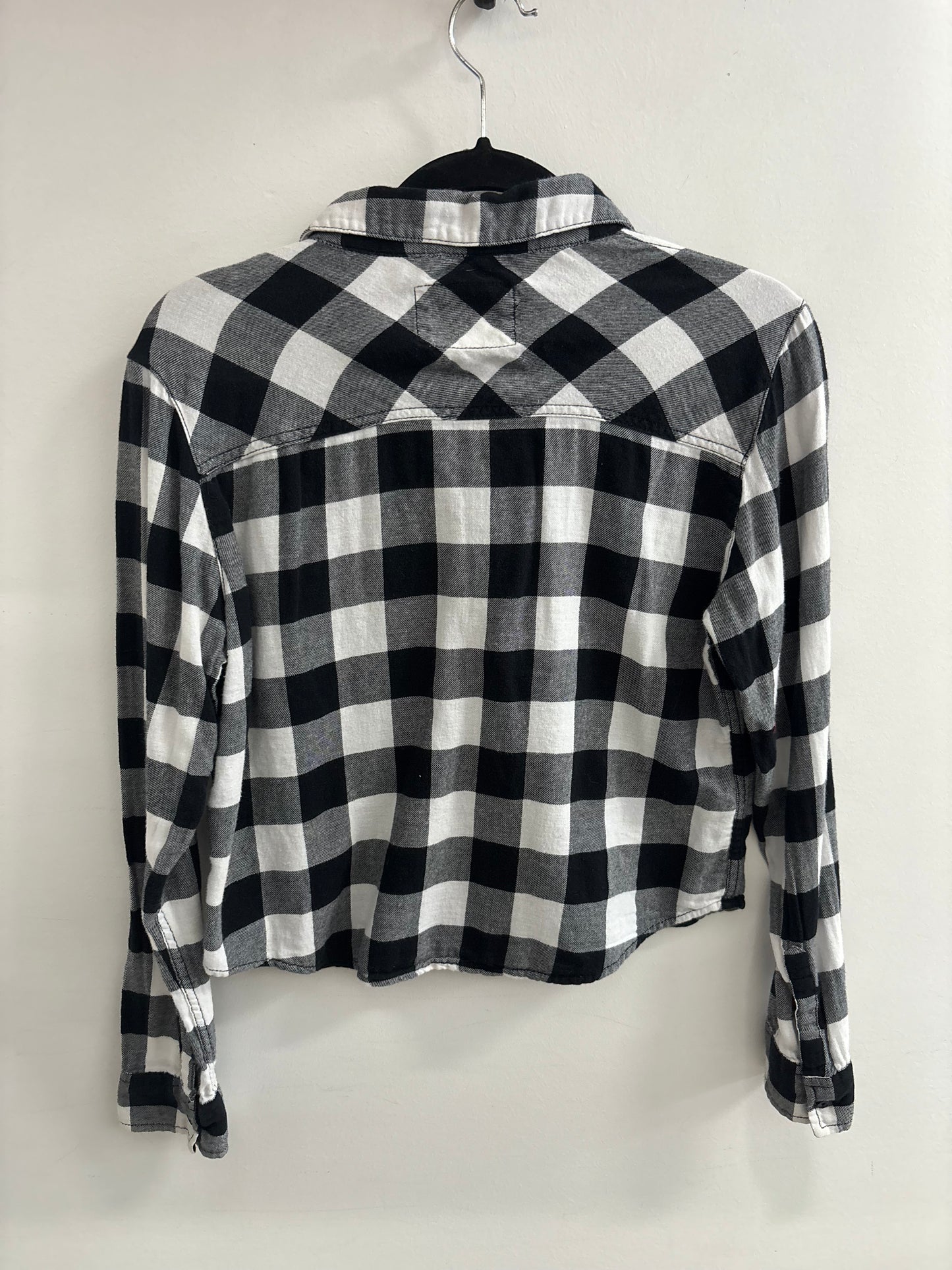 Chemise Carotté Noir & Blanc Cours GARAGE - Grandeur: Small