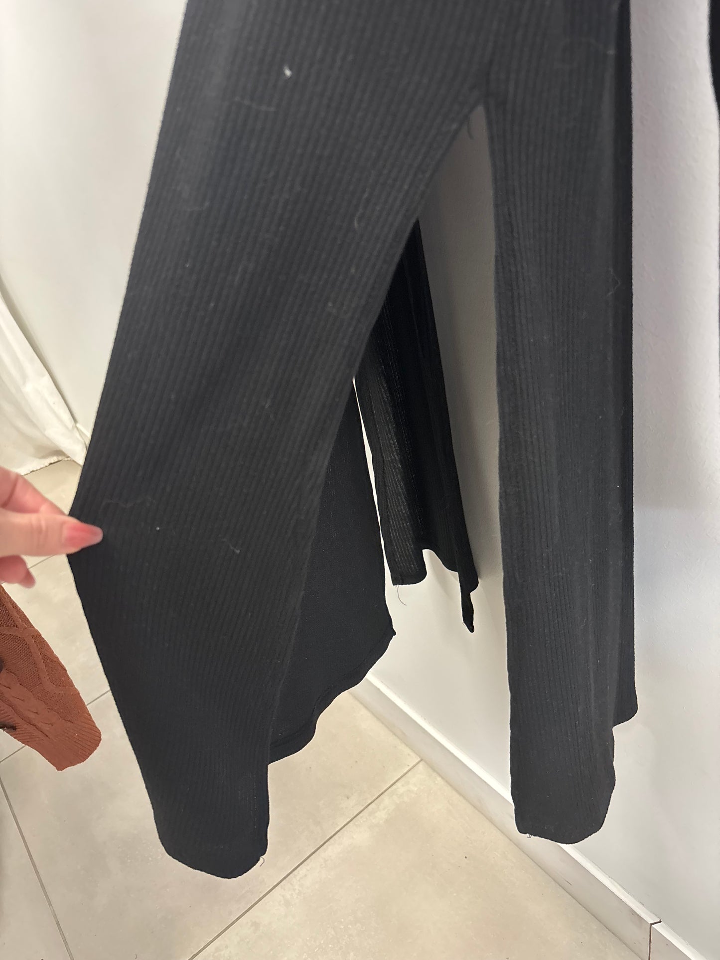 Cardigan Noir AMBIANCE - Grandeur: Small