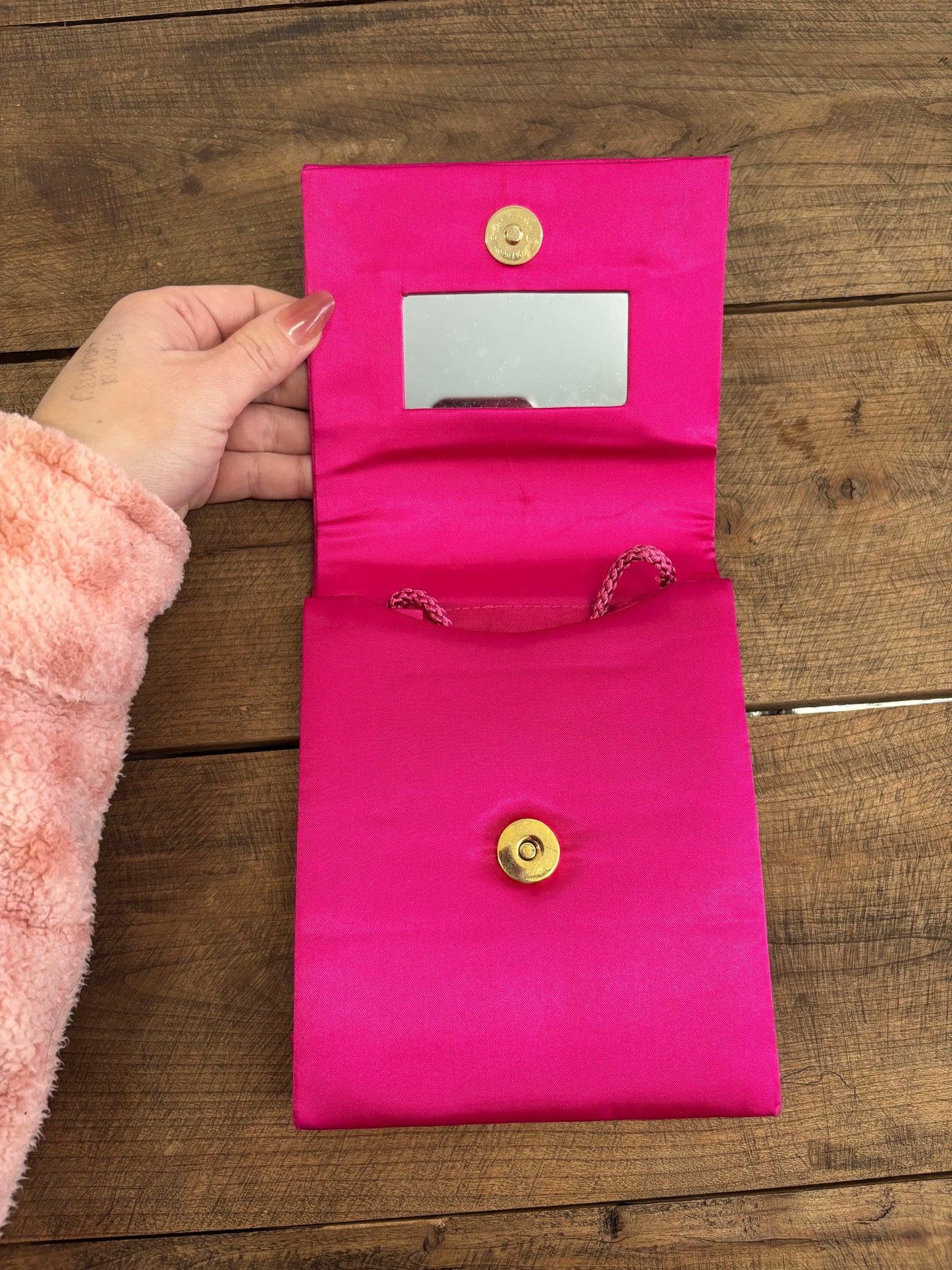 Sac de Soiré Rose Retro CAROLYNE BARTON